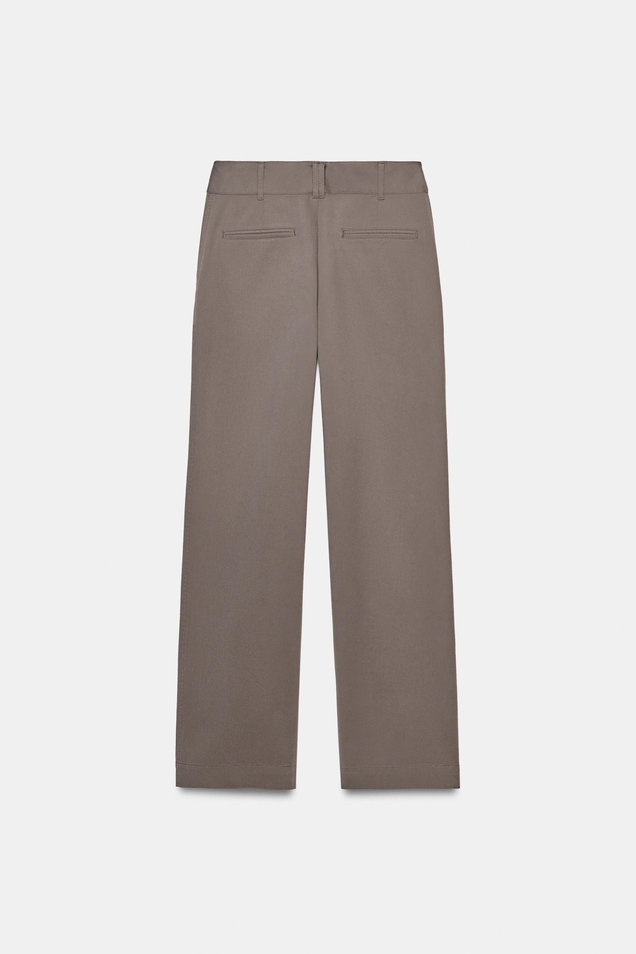 PANTALON DROIT TAILLE NORMALE